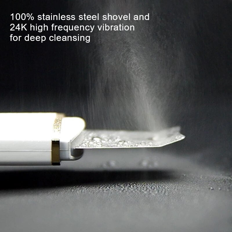 Ultrasonic Skin Scrubber Electric Vibration Deep Face Cleaning Peeling