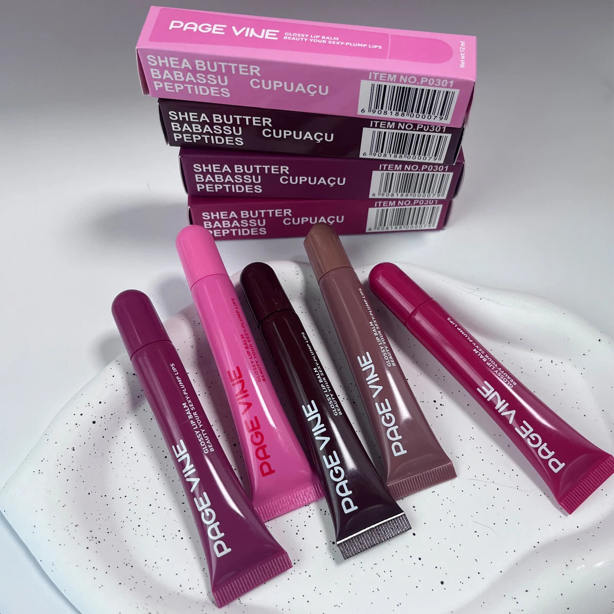 Lip Gloss Moisturizing Liquid Lipstick Toast Espresso Raspberry jelly
