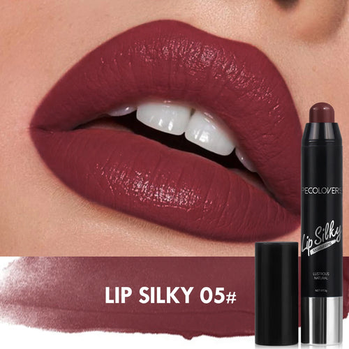 Matte Lipstick Pencil Waterproof Long Lasting Non-Stick Cup Lip Stain