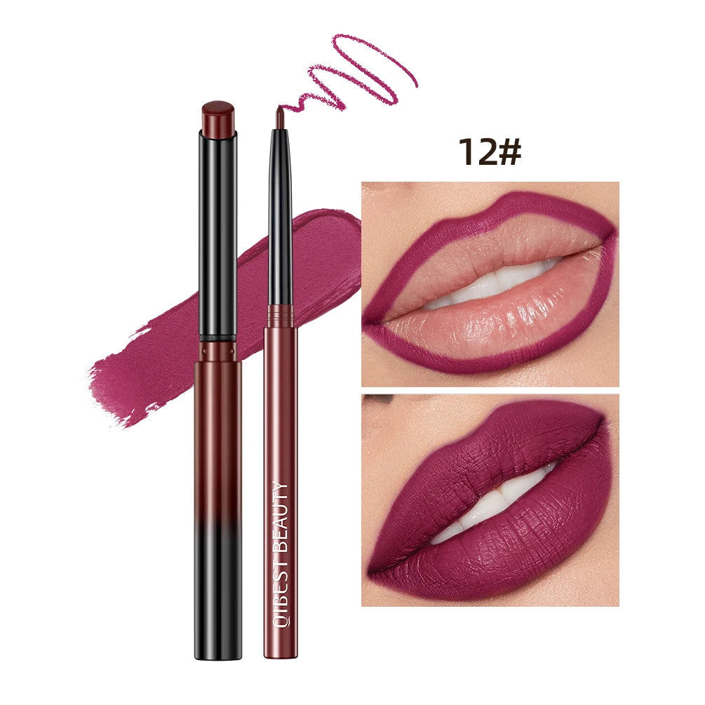 Lipstick Lipliner Pen Set Matte Velvet