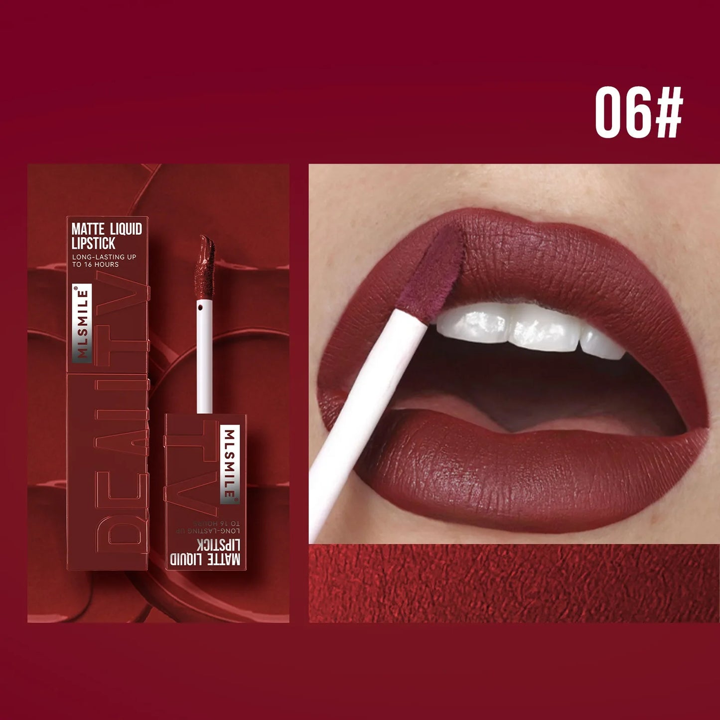 High Pigment Liquid Lipstick Sexy Matte Velvet Long Lasting