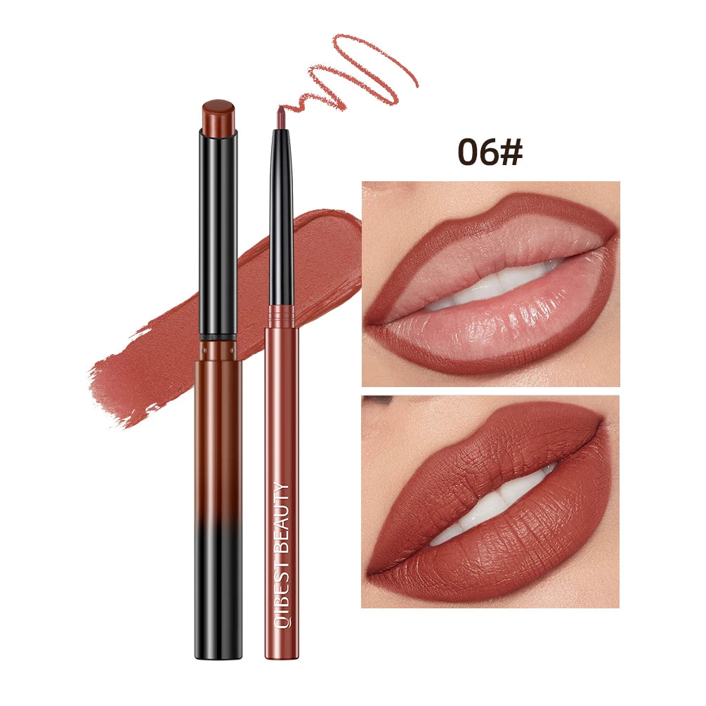 Lipstick Lipliner Pen Set Matte Velvet