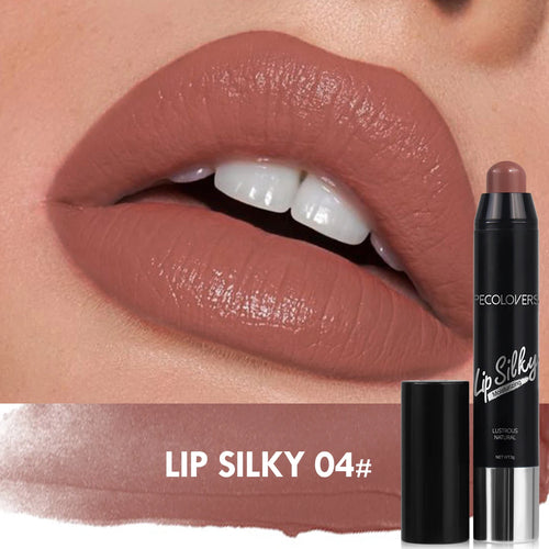 Matte Lipstick Pencil Waterproof Long Lasting Non-Stick Cup Lip Stain