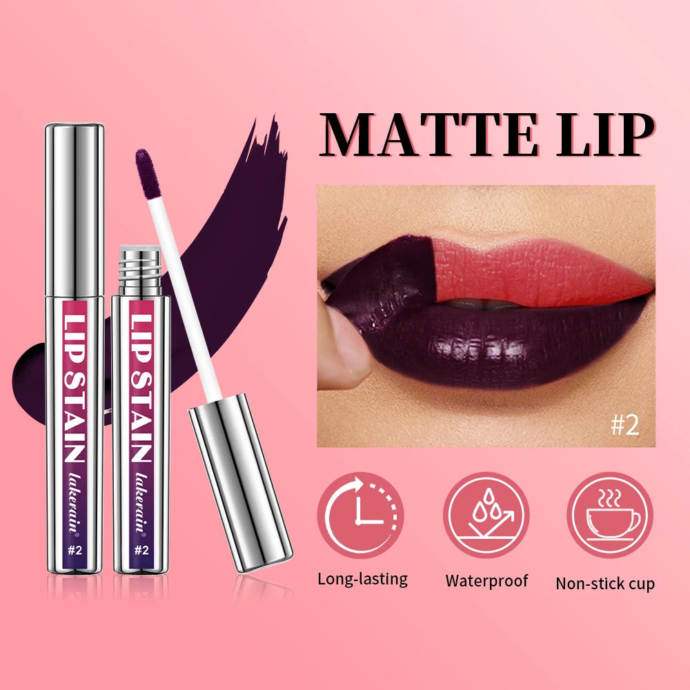 Long Lasting Lip Inks Korean Matte Lip Tint Peel Off Matte Tick for