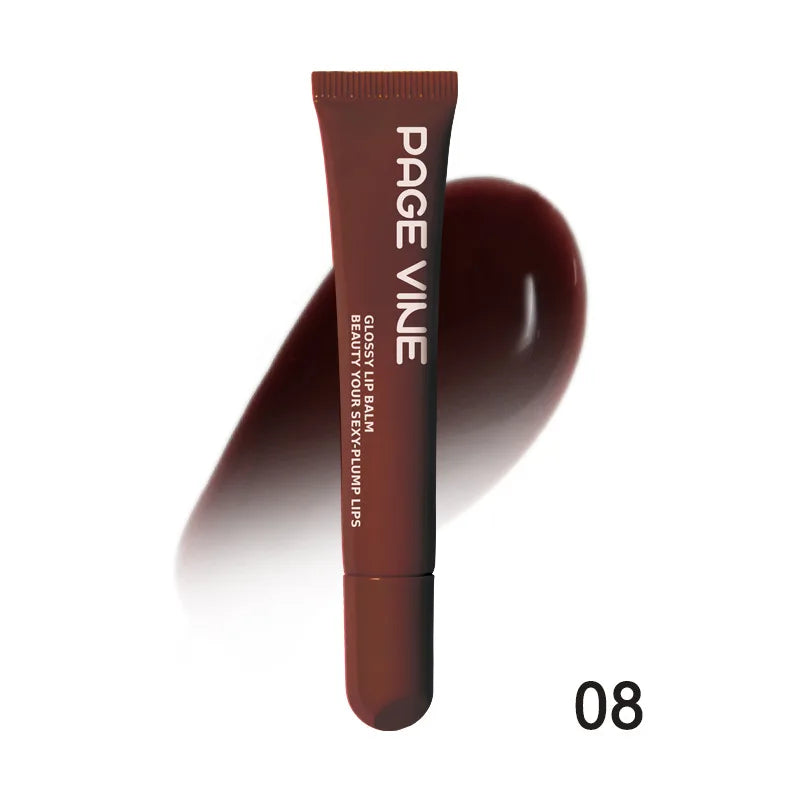 Lip Gloss Moisturizing Liquid Lipstick Toast Espresso Raspberry jelly