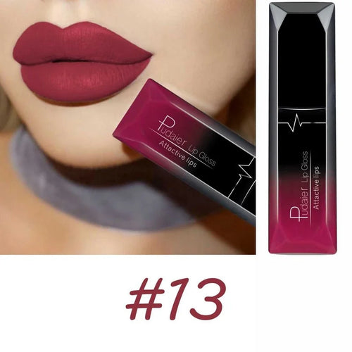 Best Lip Makeup 17 Color Sexy Matte Long Lasting Lipgloss Liquid