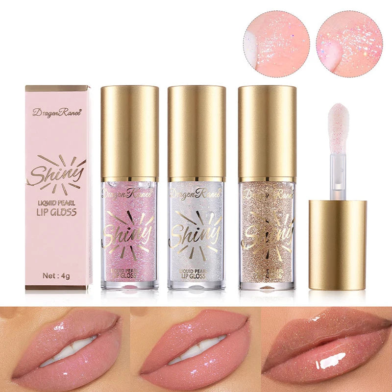 Waterproof Diamond Shimmer Glitter Lip Gloss