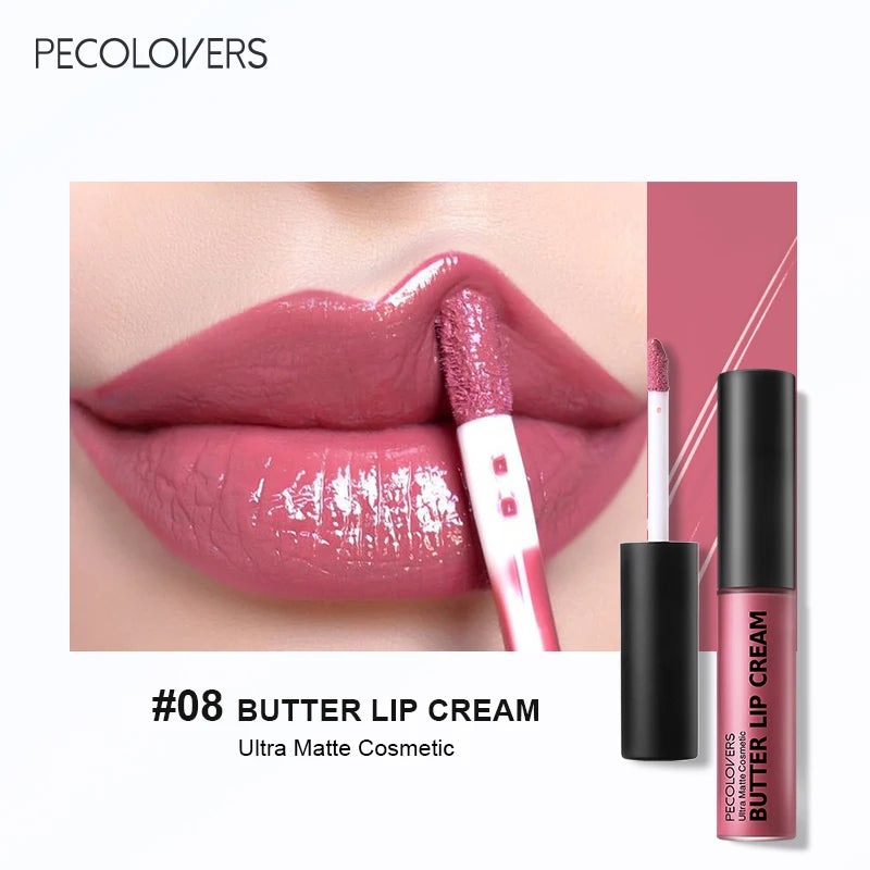 Butter Gloss Non-Sticky Lip Gloss Long Lasting Nude