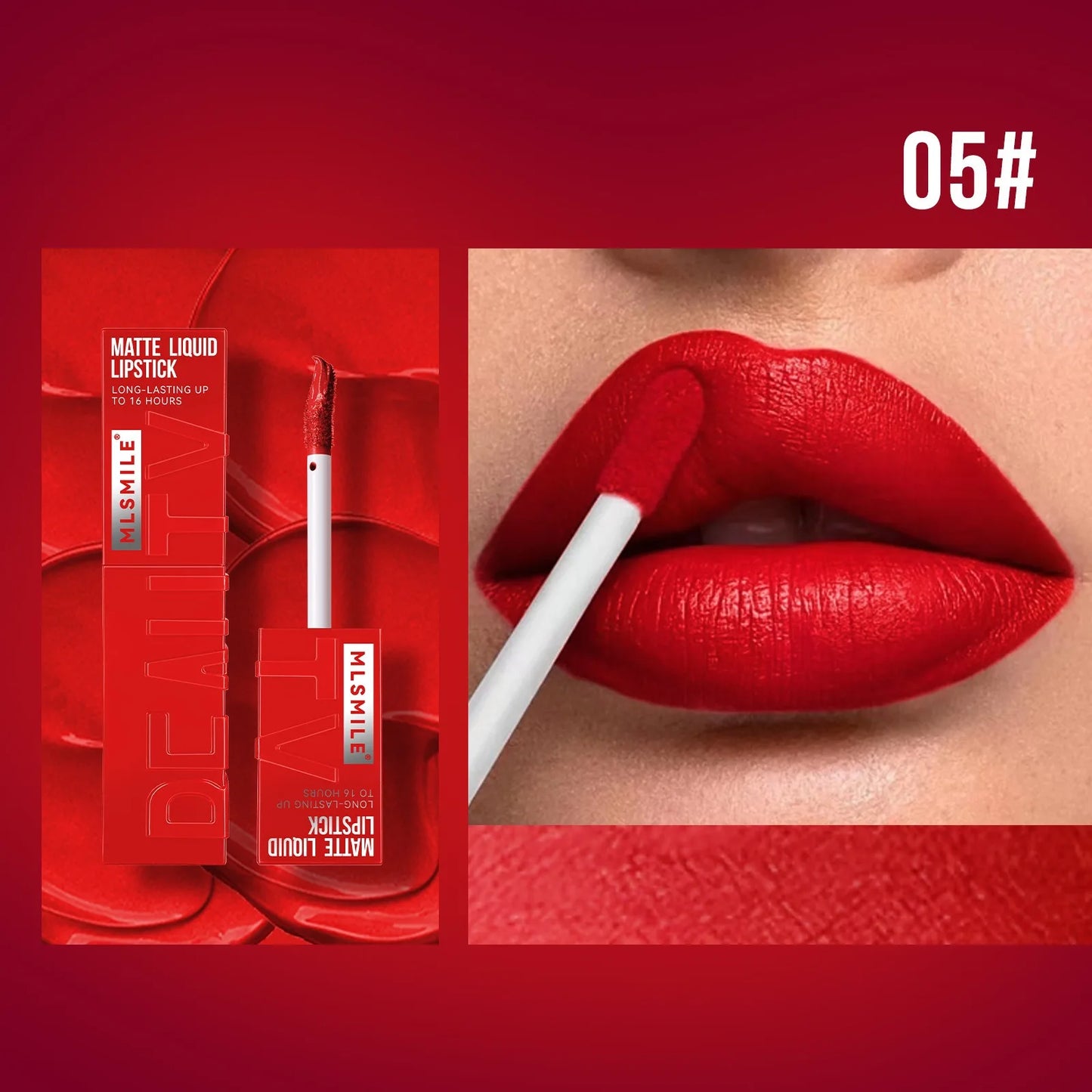 High Pigment Liquid Lipstick Sexy Matte Velvet Long Lasting