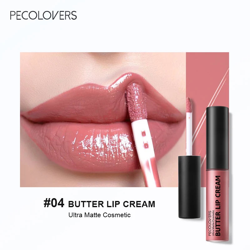 Butter Gloss Non-Sticky Lip Gloss Long Lasting Nude