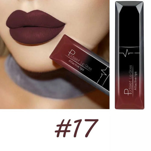Best Lip Makeup 17 Color Sexy Matte Long Lasting Lipgloss Liquid