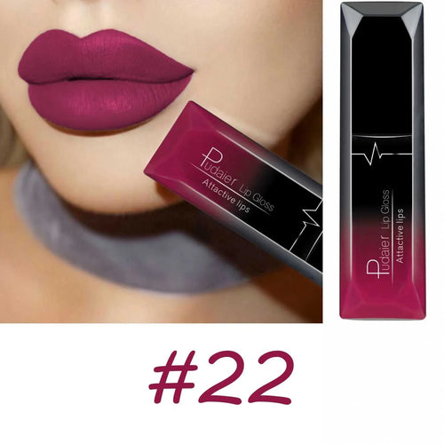 Best Lip Makeup 17 Color Sexy Matte Long Lasting Lipgloss Liquid