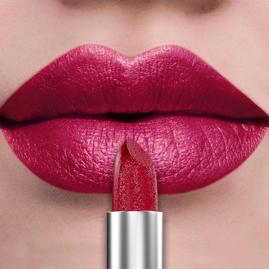 Bold & Intense Glitter Shiny Metallic Lipstick