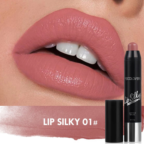 Matte Lipstick Pencil Waterproof Long Lasting Non-Stick Cup Lip Stain