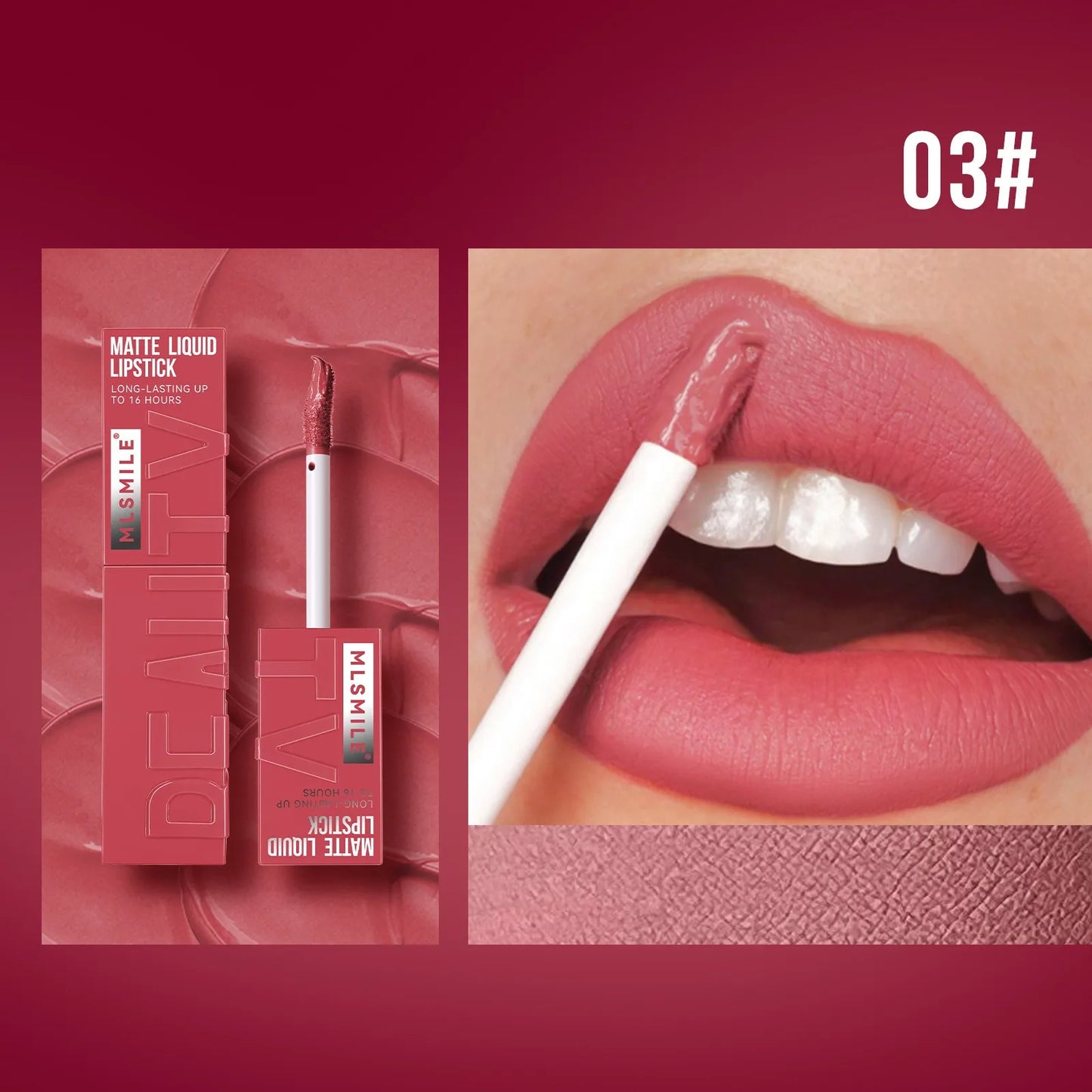 High Pigment Liquid Lipstick Sexy Matte Velvet Long Lasting