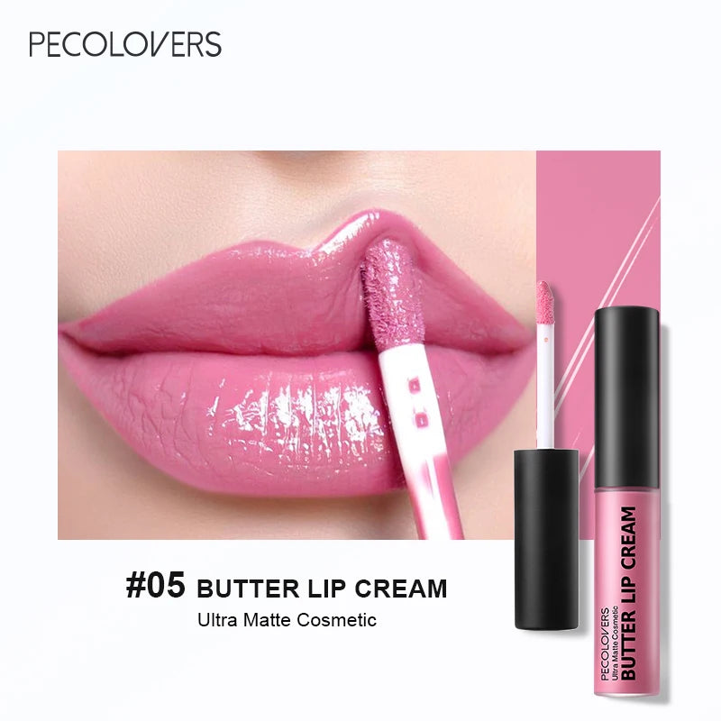 Butter Gloss Non-Sticky Lip Gloss Long Lasting Nude