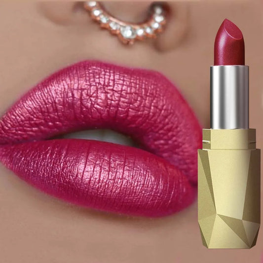 Sexy Glitter Plumping Metallic Lipstick