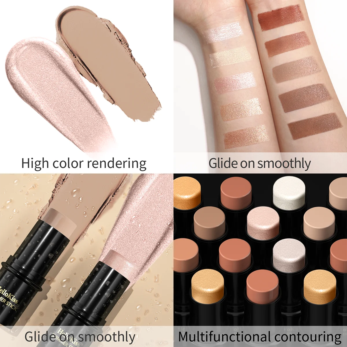 Multifunctional Highlight Shadow Contouring Stick