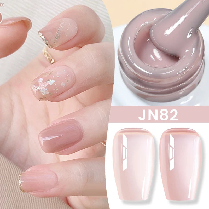 Gel Nail Polish  Translucent Colour UV Light  Gel Varnish Nail Art