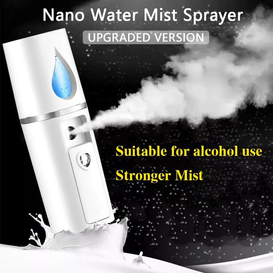 Facial Mister Mini Portable Rechargeable Handy Face Humidifier Facial