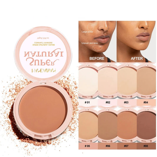Matte Face Pressed Powder  Oil Control Natural