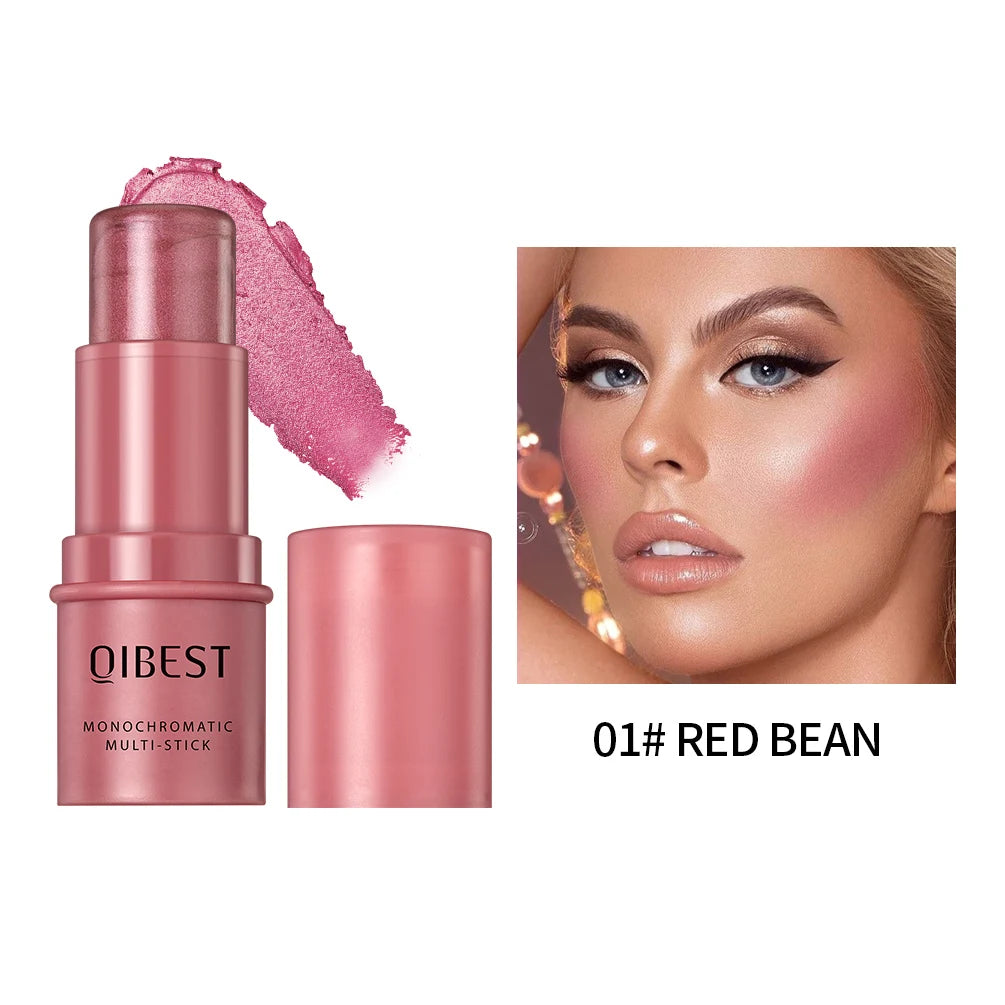 Facial Blusher Cream Waterproof Multi-purpose Eyes&lips Face Makeup Highlight