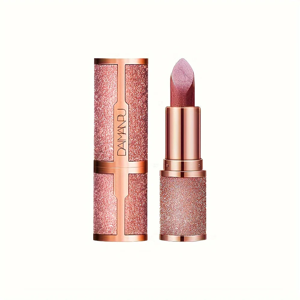 Rose smoke powder, bright starry sky, glossy velvet texture, durable,