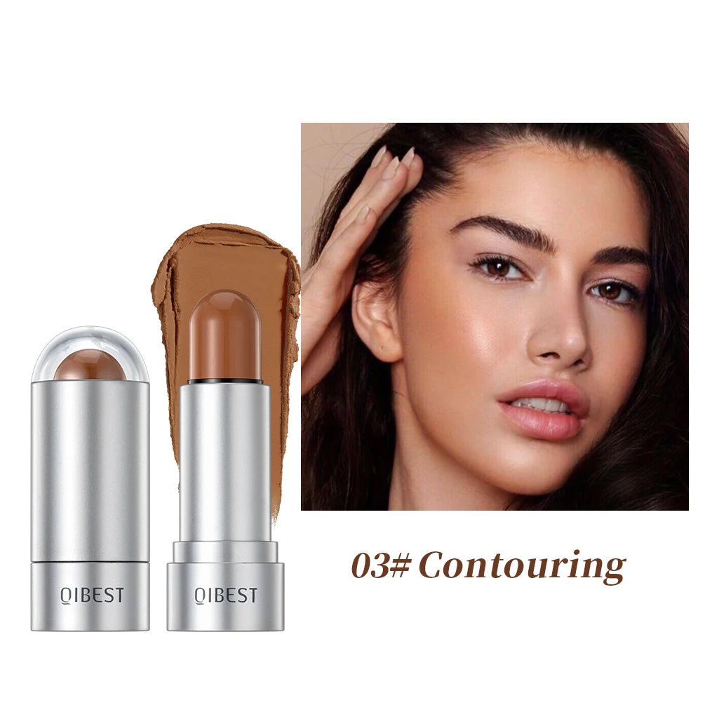 Highlight Face Waterproof Soft Cream Texture Bronzer Contour Stick