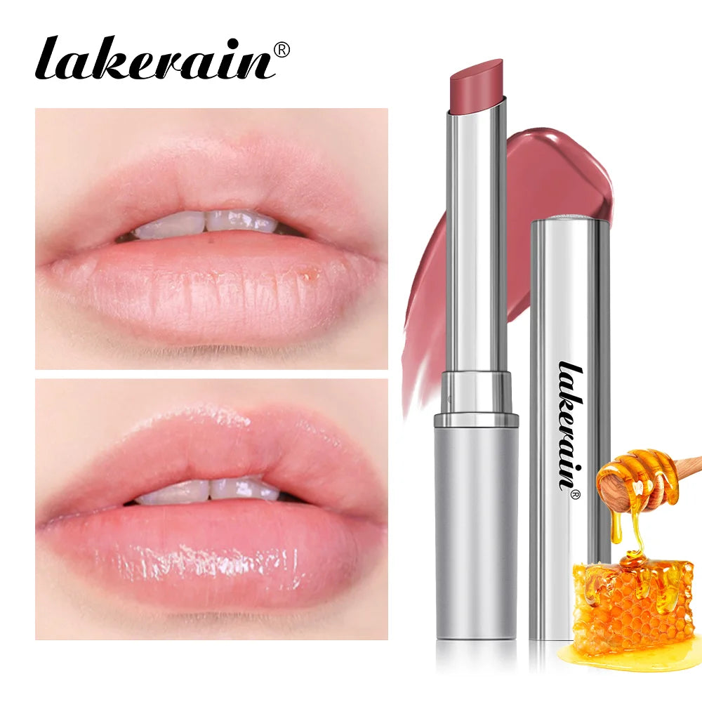 NEW Pink Honey Colorless Lip Balm Lipstick Long-lasting Moisturizing