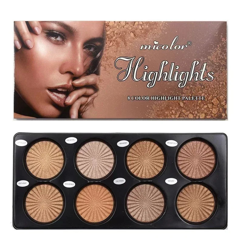 Highlight Brightening Contour Palette Bronzer Powder