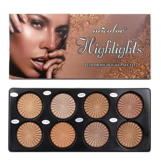 Highlight Brightening Contour Palette Bronzer Powder