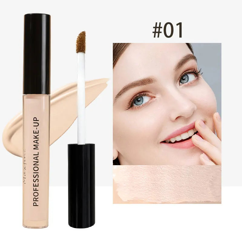 Flawless concealer, improving uneven skin tone, light, medium coverage, semi-matte, and pure.