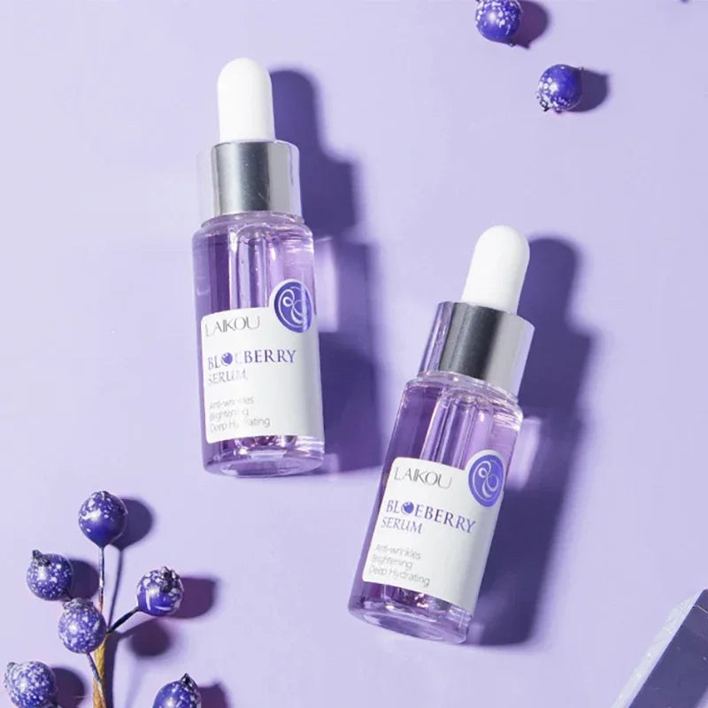 Blueberry Brighting Skin Face Essence Serum Anti Wrinkle Face Serum