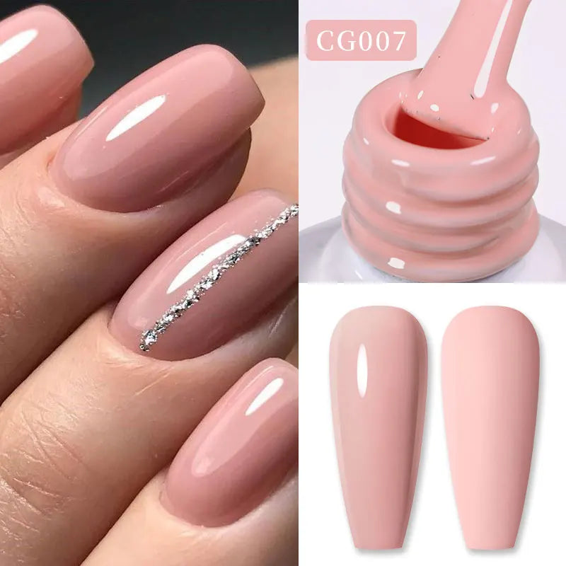 Gel Nail Polish  Translucent Colour UV Light  Gel Varnish Nail Art