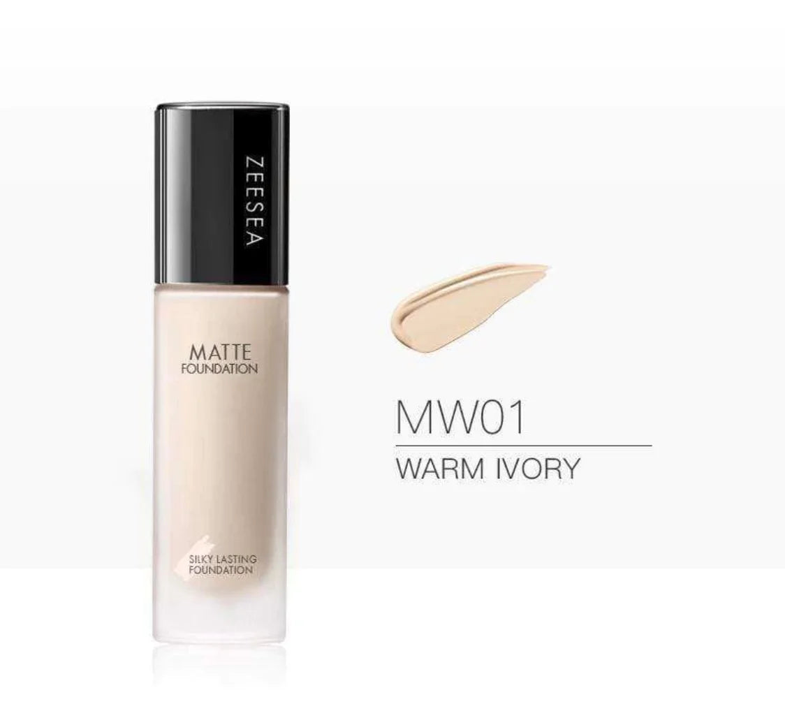 Silky Lasting Liquid Foundation- Hydra & Matte Makeup