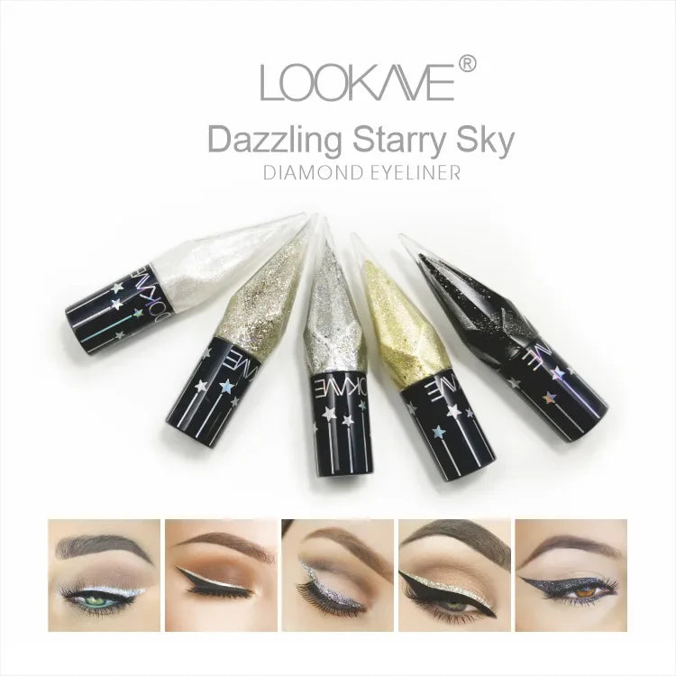 Shiny EyeLiners Eye Shadow Pearlescent Diamond Waterproof