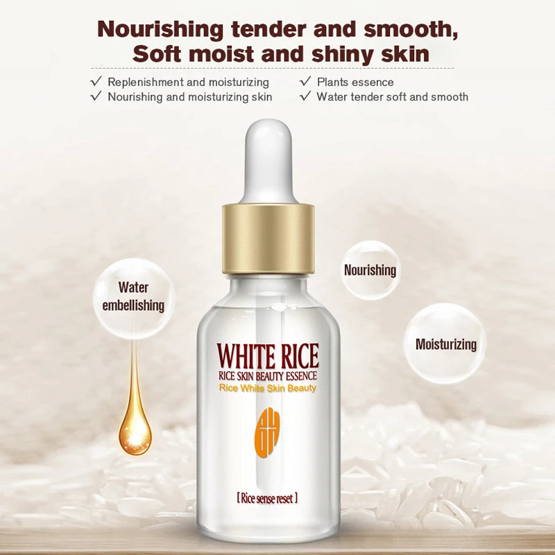 White Rice  Serum Face Moisturising  Anti Wrinkle Anti Aging