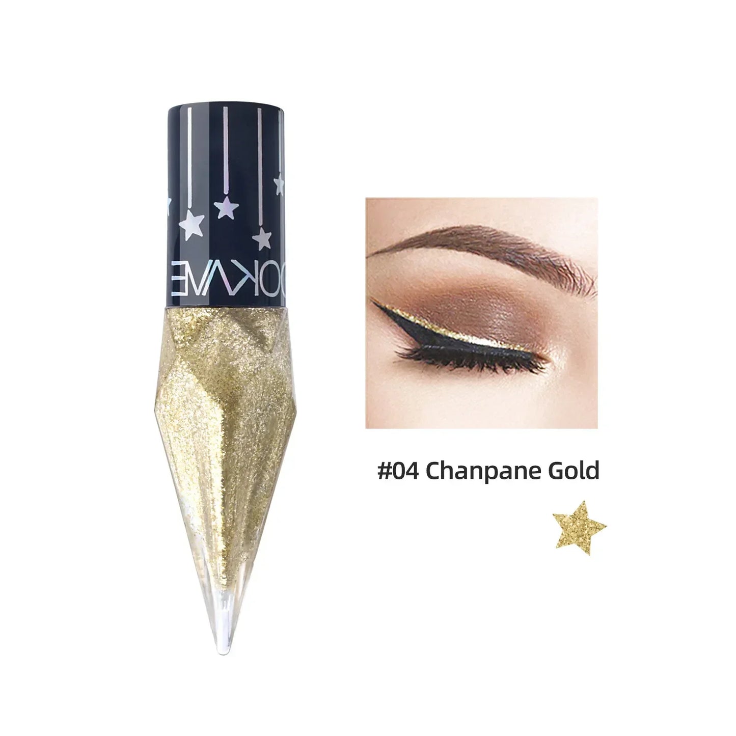 Shiny EyeLiners Eye Shadow Pearlescent Diamond Waterproof