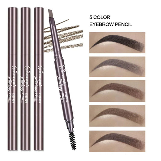 Natural Brown Waterproof Eyebrow Pencil Ultra-fine