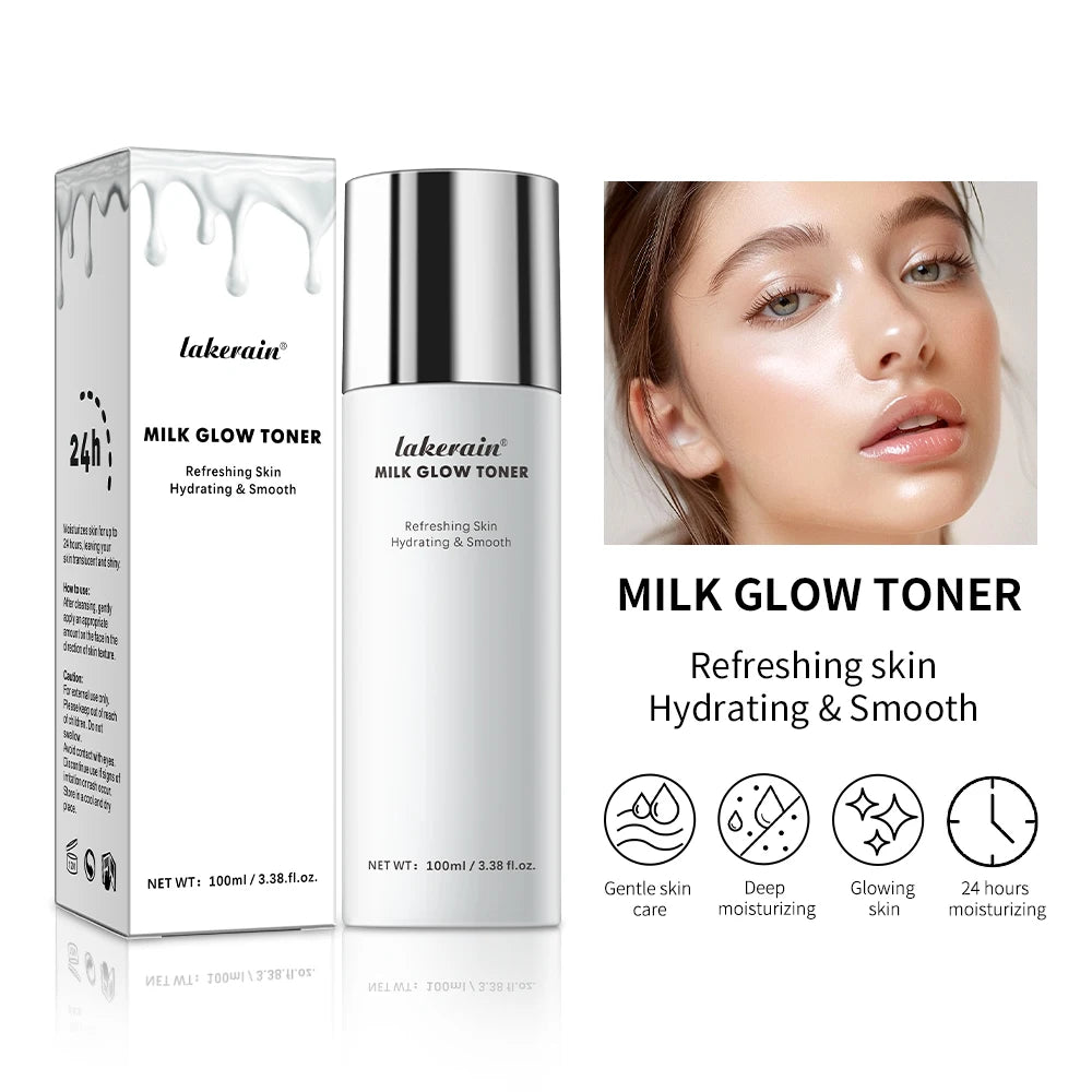 Milk Glow Toner Powerfully Moisturise Relieve Dry And Tired Skin