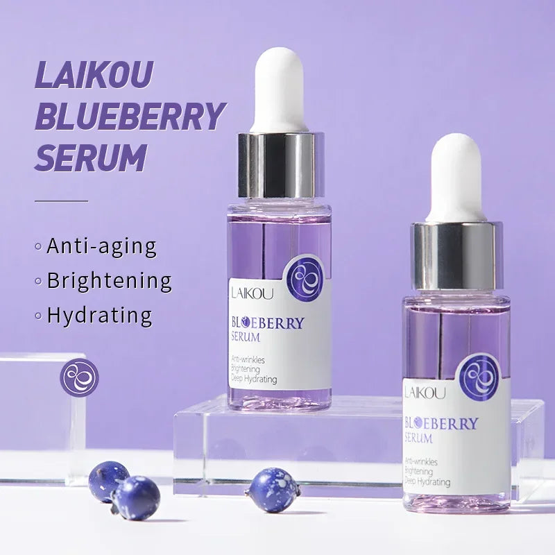 Blueberry Brighting Skin Face Essence Serum Anti Wrinkle Face Serum