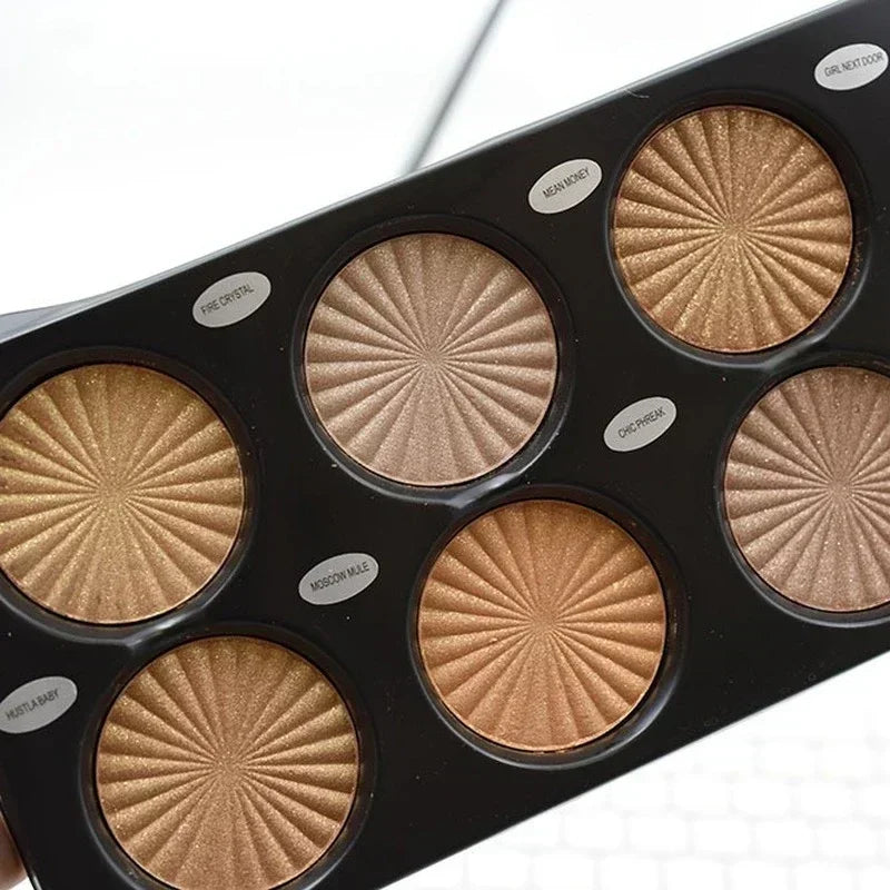 Highlight Brightening Contour Palette Bronzer Powder