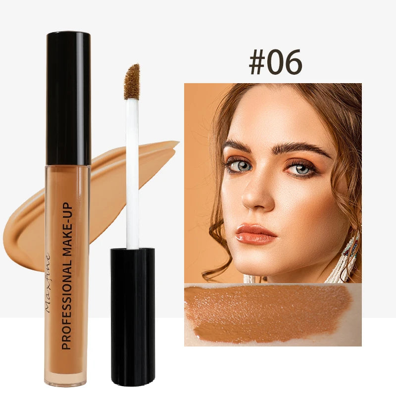 Flawless concealer, improving uneven skin tone, light, medium coverage, semi-matte, and pure.