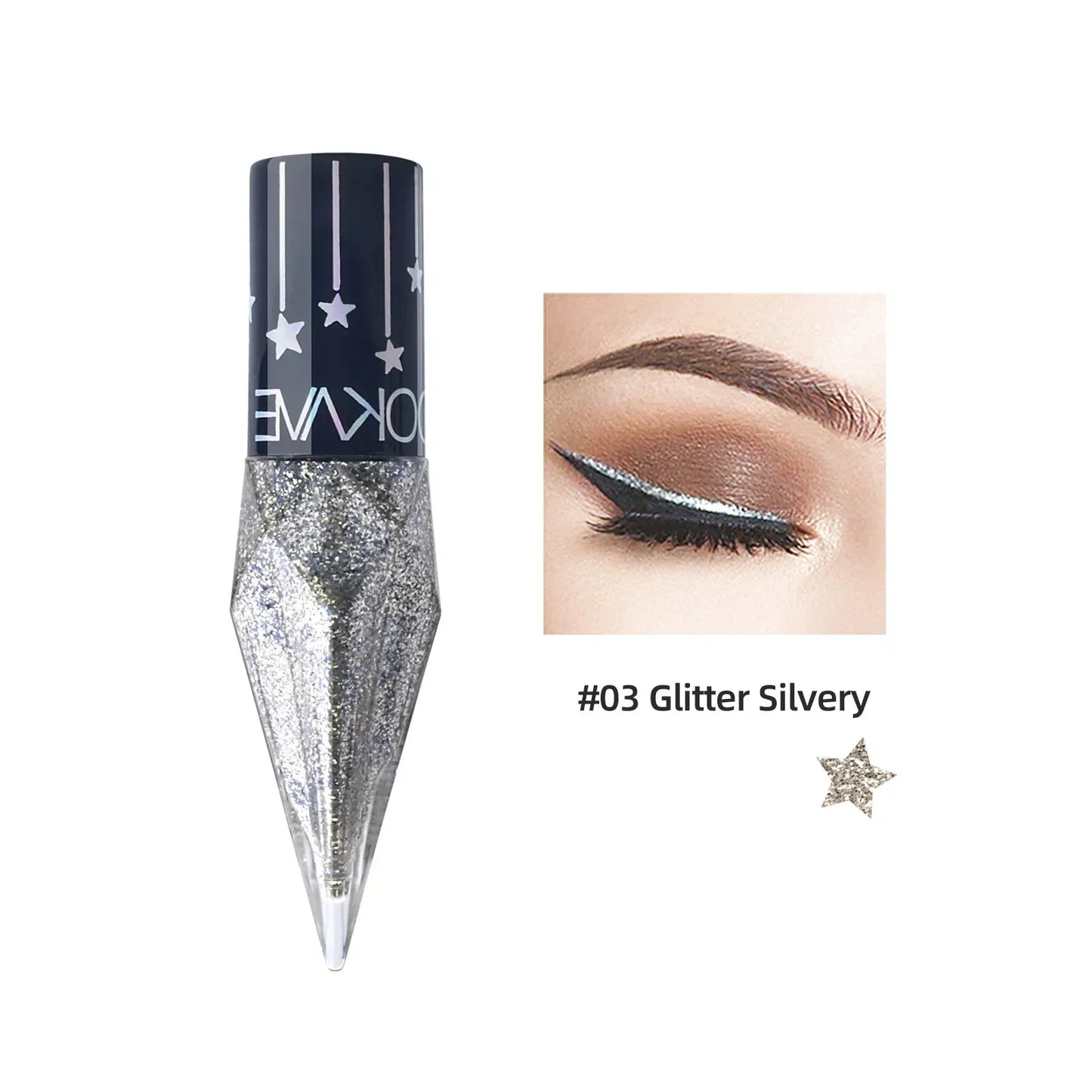 Shiny EyeLiners Eye Shadow Pearlescent Diamond Waterproof