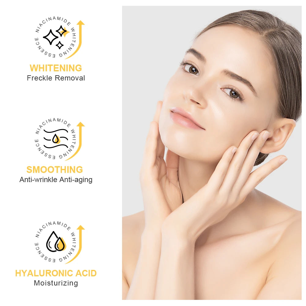 Niacinamide Serum Hyaluronic Acid for Face Brightening